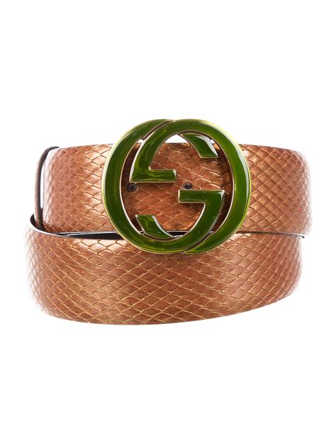 gucci men's snake belt|Gucci snakeskin belt.